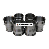 6 st Injektorhylsa med O-ring 227-2911 för Caterpillar CAT motor C15 C7 3126 3126E 3126B Grävmaskin 322C 325C 325CL