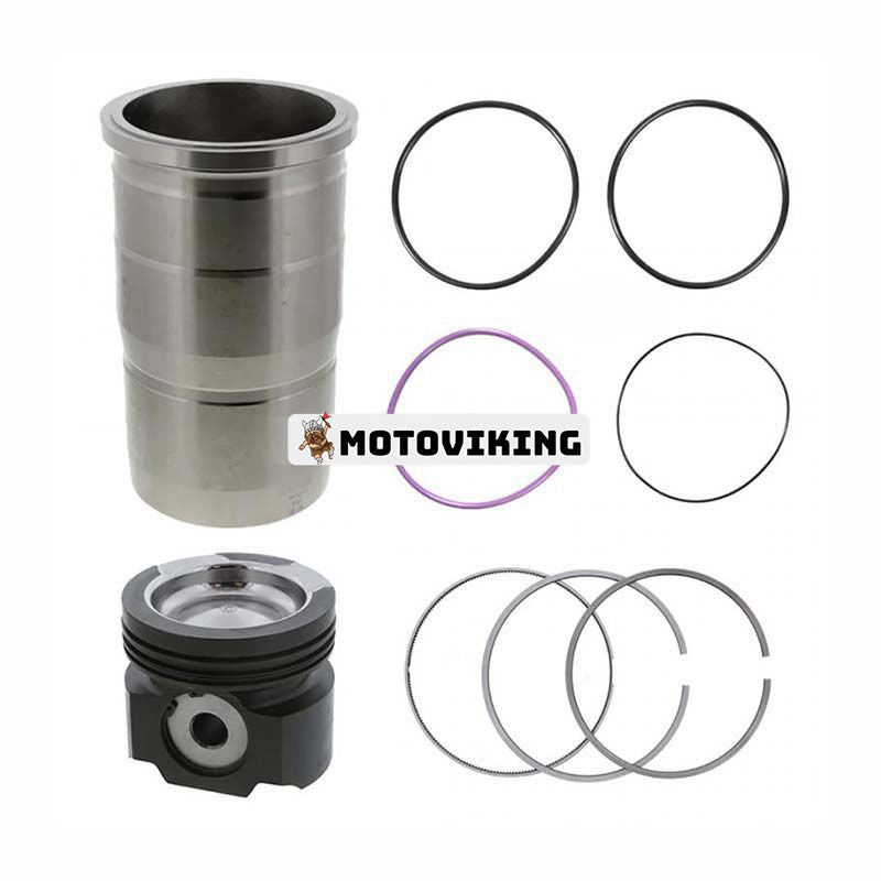 Cylinder Liner kit 21330684 för Volvo Engine D13 D13H D13J Grävmaskin EC340DL EC350EL EC380DL EC480DL