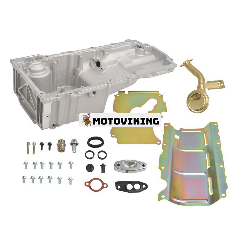 Bakre sump eftermontering av oljetrågssats 302-20 för Chevy Gen V LT motor LT1 LT4 L83 L86 5.3L 6.2L