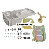 Bakre sump eftermontering av oljetrågssats 302-20 för Chevy Gen V LT motor LT1 LT4 L83 L86 5.3L 6.2L