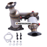 Katalysatorsats PE16719-20X för Ford Edge 3.5L 3.7L 2011 -2014 Bank 1 and 2 Non Turbo Only