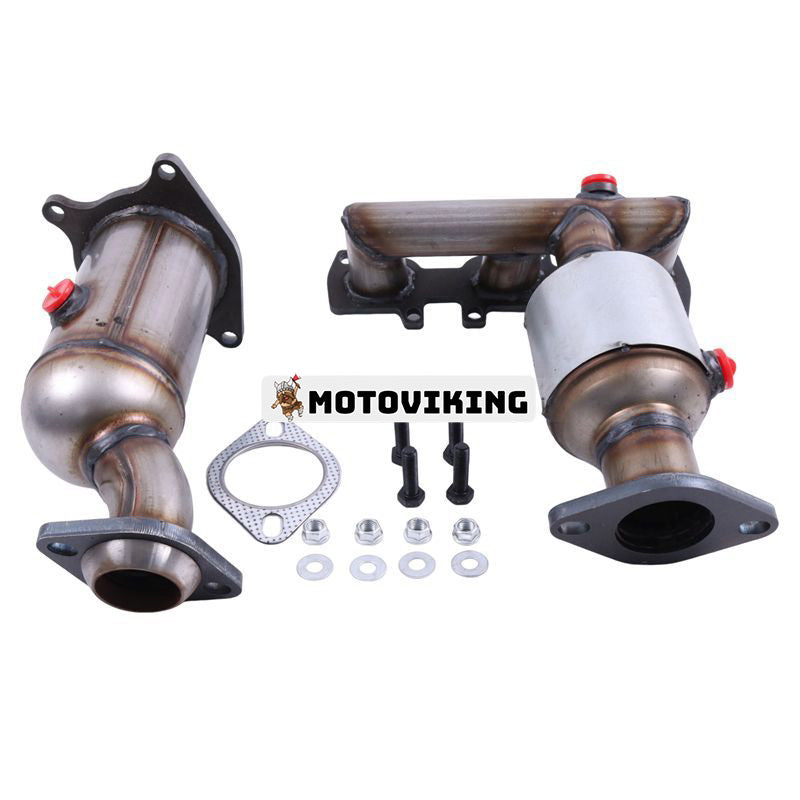 Katalysatorsats PE16719-20X för Ford Edge 3.5L 3.7L 2011 -2014 Bank 1 and 2 Non Turbo Only