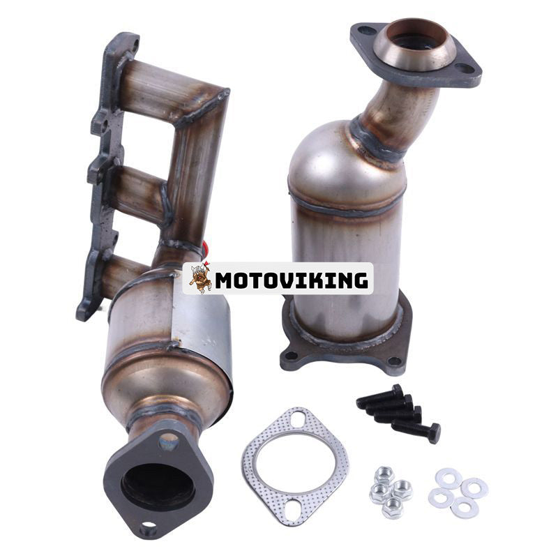 Katalysatorsats PE16719-20X för Ford Edge 3.5L 3.7L 2011 -2014 Bank 1 and 2 Non Turbo Only