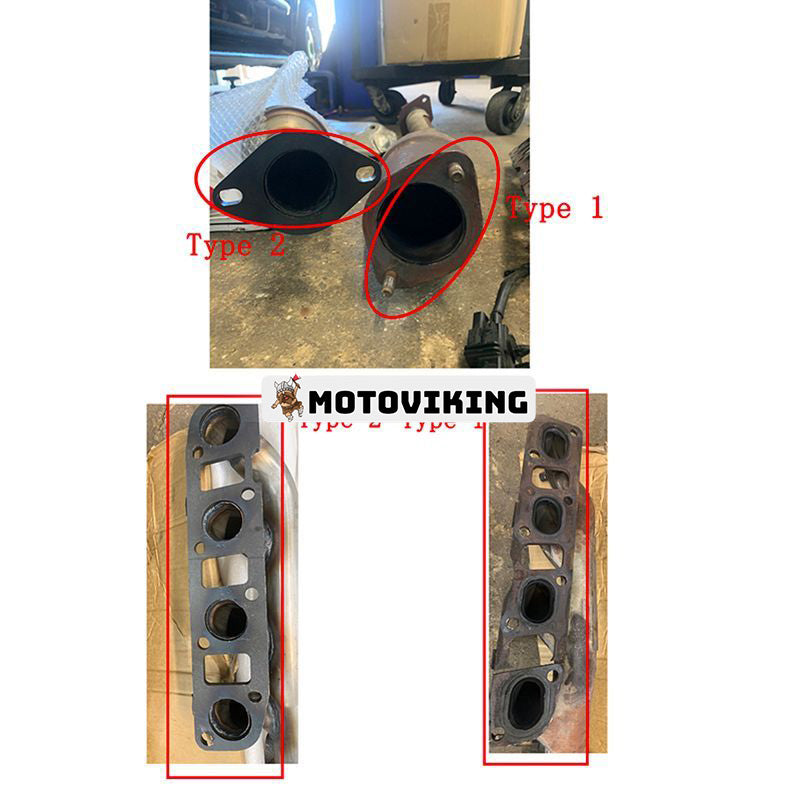 Främre & bakre grenrörskatalysator för Nissan Titan 2004-2015 Armada 2005-2015 5.6L