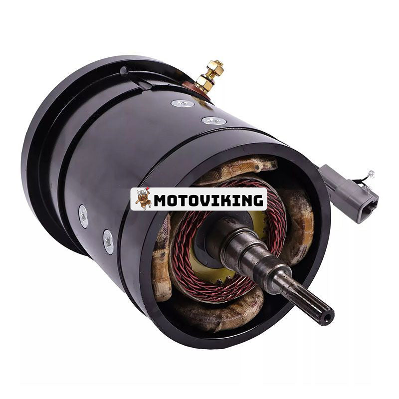 Advance Drive Motor With Broms 70001657 för JLG Saxlift 2030ES 2630ES 2646ES 3246ES