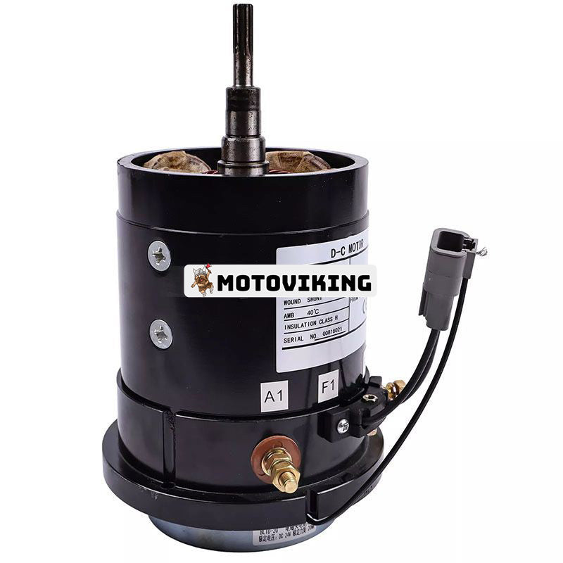 Advance Drive Motor With Broms 70001657 för JLG Saxlift 2030ES 2630ES 2646ES 3246ES