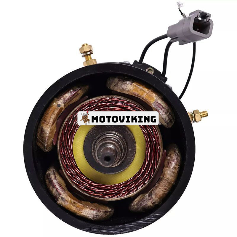 Advance Drive Motor With Broms 70001657 för JLG Saxlift 2030ES 2630ES 2646ES 3246ES