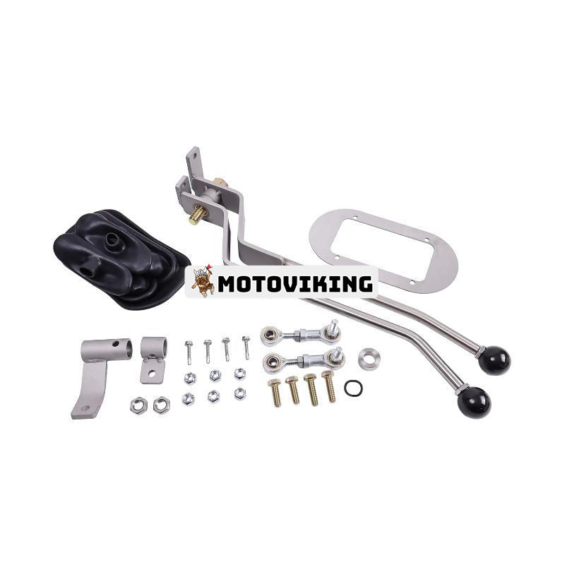 Rostfri Twin-Stick Shifter med känga NP205GM8 för GM NP205 8-bults överföringsväska
