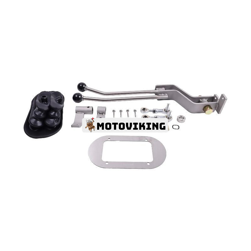 Rostfri Twin-Stick Shifter med känga NP205GM8 för GM NP205 8-bults överföringsväska