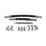 Högtrycksoljepump HPOP slangledningar set 9497HP3 för Ford E-350 F-250 F-350 7.3L Powerstroke 1994-1997