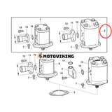 Hydraulpump AL156335 för John Deere traktor 6615 6300 6605 6715 7130 7330