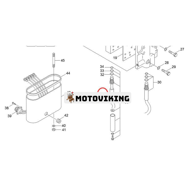 Transmissionskontrollventil magnetspole 246283 för Hyundai hjullastare HL740-3 HL740TM-3 HL750-3 HL750TM3 HL780-3