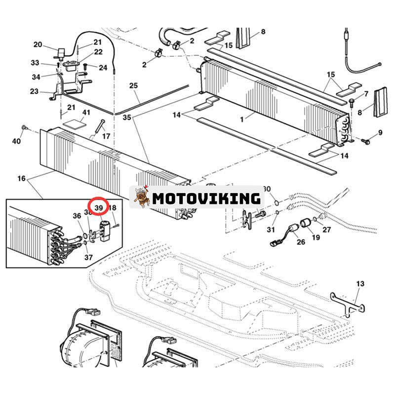 Övertrycksventil AL160578 för John Deere Engine 4045 6068 Traktor 5220 5225 5325 5420 5603 7220 7400 7410 7510