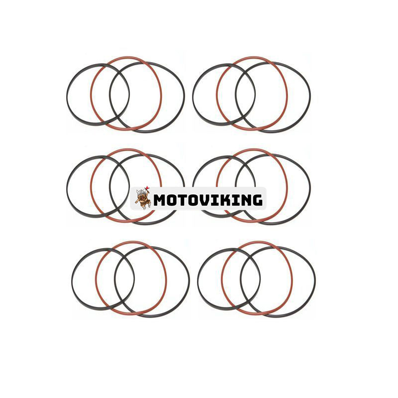 Cylinderliner Choke Ring Kit AR65507 för Hitachi Loader LX100-2 LX100-5 LX120-5 LX120-3 LX230-5