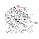 Bränsleinsprutare ledningsnät 520-1511 för Caterpillar CAT Engine C7 Grävmaskin 325D 324DL 329DL