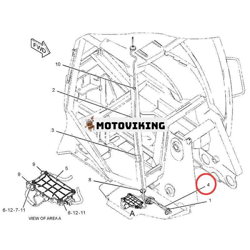 Ledningsnät 256-6803 för Caterpillar CAT grävmaskin 312C 315C 318C 319C 322C 330C 345C