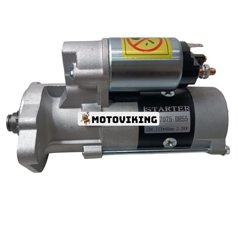 12V 11T Startmotor M008T77071 8973494020 för Isuzu Engine 4JB1 4JG1 4JG2 CASE Grävmaskin CX75 CX75SR