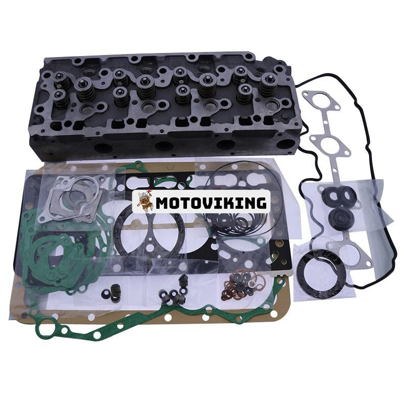 V3300 V3300-DI V3800 Komplett cylinderhuvud med full packningssats 6693482 6680664 för Kubota Engine Bobcat WL350 WL440 S750 S770 S850 T770 T870 A770 T750