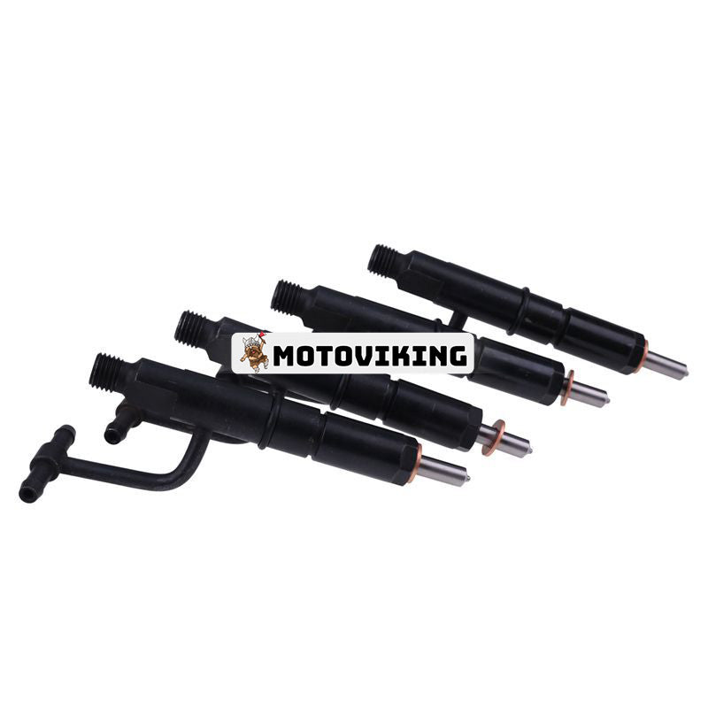 4 st bränsleinsprutare 6646906 för Isuzu Engine 4JB1 Bobcat 843 853 1213 Mustang 960 2060 Lastare