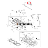 Glödstift 1825130452 för Hitachi grävmaskin Zaxis160LC-5G Zaxis210-5G ZX135US-E ZX130H