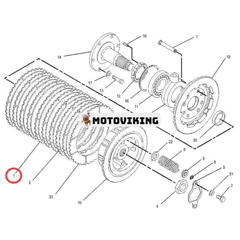 18 st friktionsskiva 6Y-7914 för Caterpillar CAT traktor D3 D3B D3C D4B D4C D4E D5C PAT