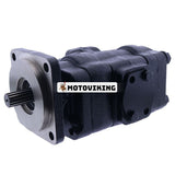 Hydraulisk pumpenhet D149283 D146608 för CASE Grävlastare 580K 580SK