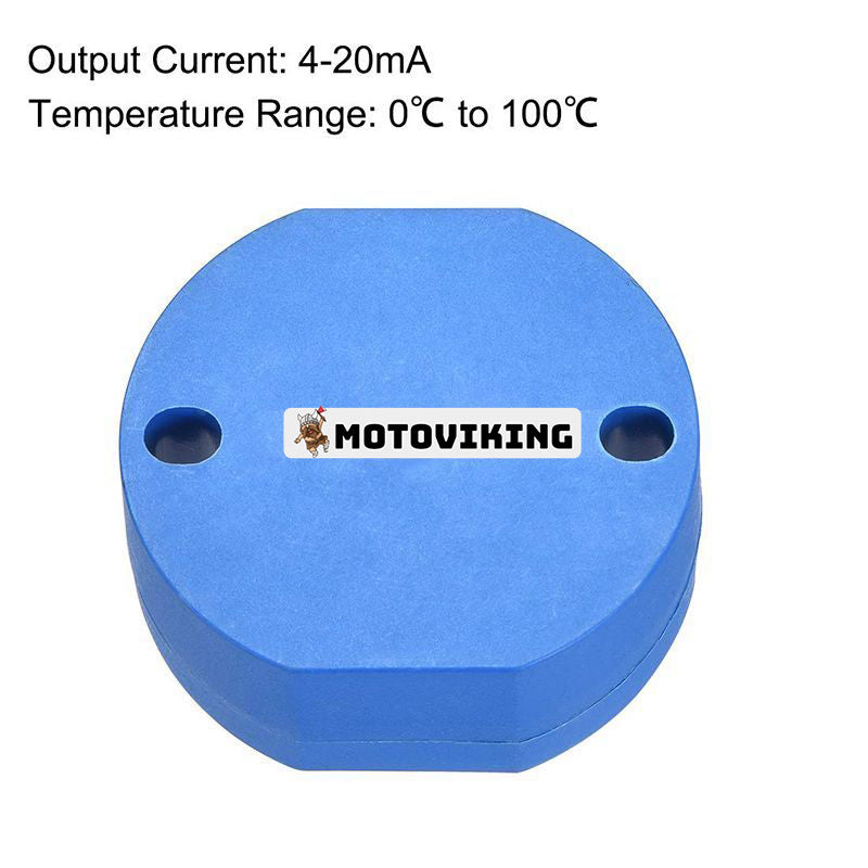 0 ~ +100℃ OUT 4-20mA Effekt 24VDC PT100 temperatursändarsensor