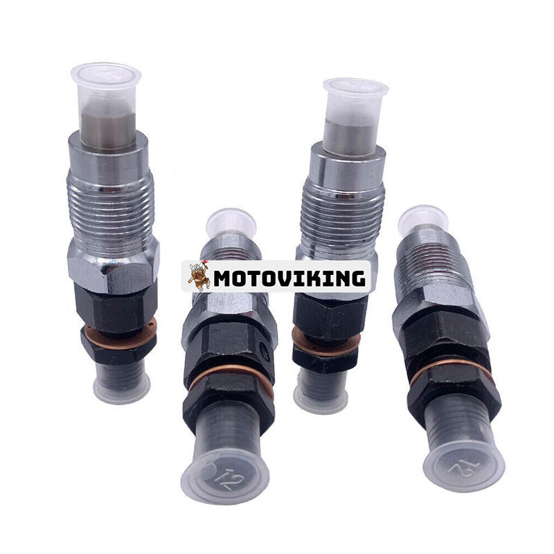4 delar bränsleinsprutare 093500-5700 23600-69105 för Toyota Engine 1KZ-T 1KZ-TE Land Cruiser Hilux 4Runner Hiace