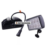 2 delar LED-strålkastare RE154906 RE154900 RE154898 för John Deere traktor 7200 7400 7210 8100 8200 8300 8400 9100 9200 9300 9400 4310T 8320T 8