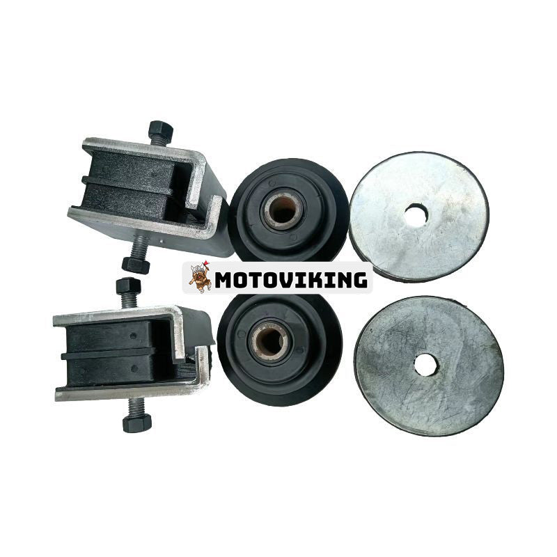 1 set monteringsgummikudde 4334526 4426636 4426637 för Isuzu Engine 4BG1 Hitachi grävmaskin ZX110 ZX120 ZX125US