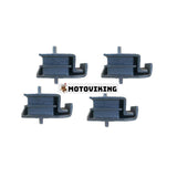 4 st främre motormontering gummikudde 20S-01-71332 för Komatsu grävmaskin PC45MR-5 PC55MR-5 PC57-7