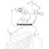 Bränsletillförselrör 3904204 för Cummins Engine B3.9 4B3.9 4BT3.9 4BTA3.9 ISB QSB Hyundai Grävmaskin R130LC R130LC-3 R130W