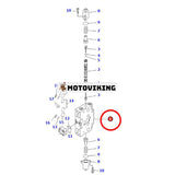 Hydraulventil 723-41-08900 för Komatsu grävmaskin PC200-8 PC200LL-8 PC220-8 PC240LL-10 PC270LC-8 PC290LL-11