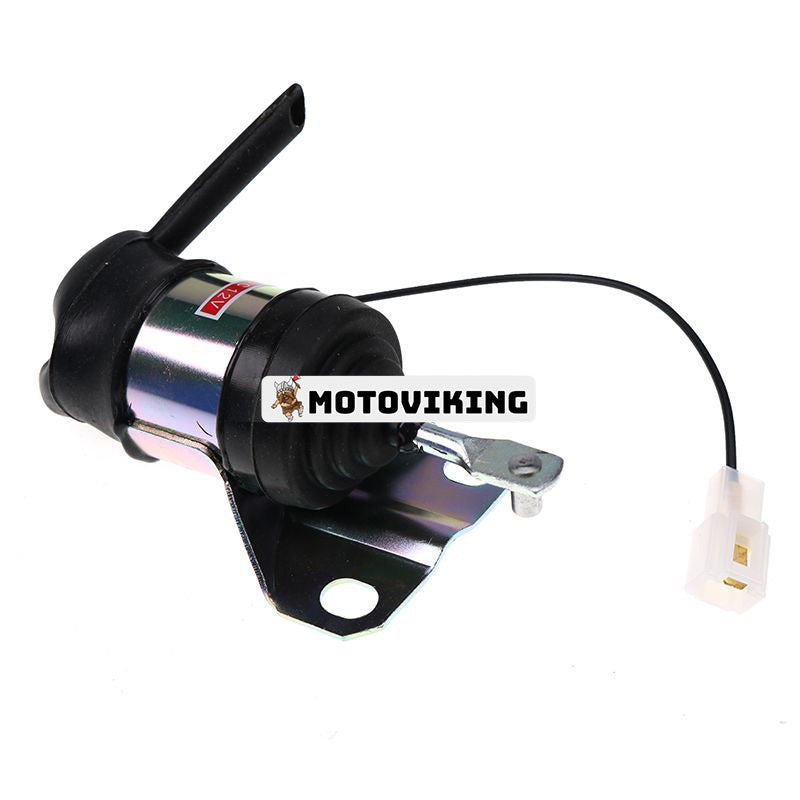 12V bränsleavstängningssolenoid 6655120 för Kubota Engine V2203 Bobcat B300 BL370 BL470 BL475 BL570 BL575 231