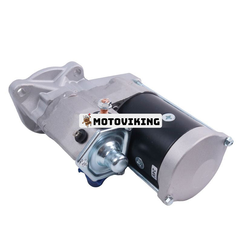 24V 10T Startmotor 600-863-5111 för Komatsu 6D102E S6D102E Motor PC200-8 PC220-8M0 PC220LC-8M0 PC240LC-8 PC300-8M0 grävmaskin