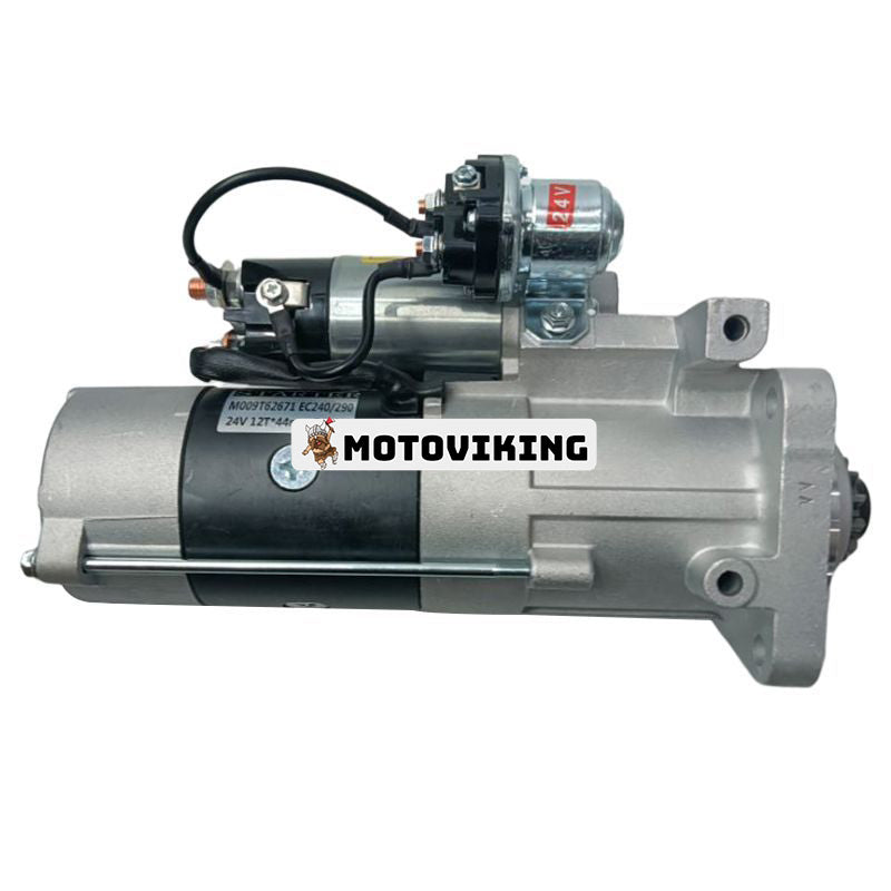 24V 5,5KW 12T Startmotor 3801274 21133741 21306350 för Volvo Penta Engine TAD560VE TAD561VE TAD761VE TAD762VE TAD763VE TAD764VE