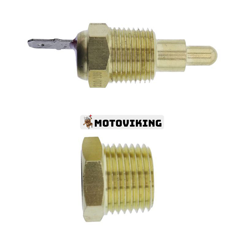 3/8" 210-195 graders elektrisk termostat temperatursensorbrytare för 10" 12" 14" 16" kylfläkt