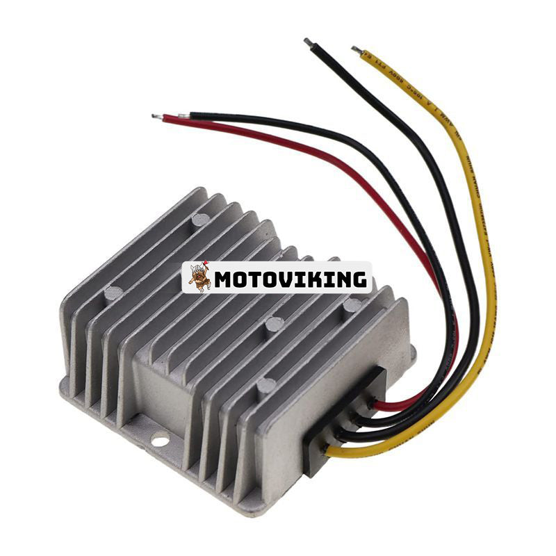 48V DC/DC spänningsomvandlare Regulator Reducer ner till DC 12V 10A Vattentät för golfvagn