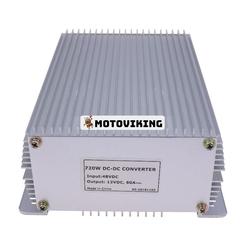 48V ner till 12V 60A DC-omvandlare Regulator Reducer