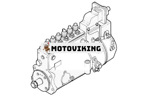 Bränsleinsprutningspump 3282466 för Cummins Engine 6C8.3 C8.3 C Series