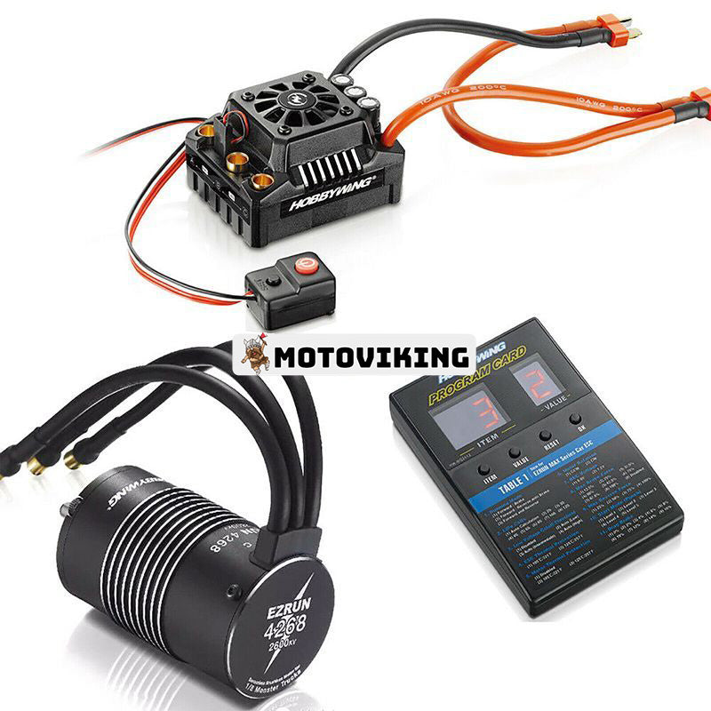 Hobbywing EZRUN-MAX8-V3 150A Vattentät Borstlöst ESC 4268 KV2600 Motorkort