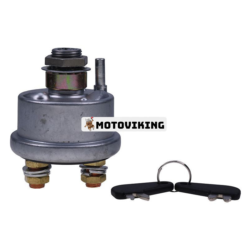 Huvudfrånkopplingskontakt med 2 nycklar 7N-0718 för Caterpillar CAT Engine 3054 3516 Grävmaskin 229 235 245 302CR 307B 311C 313 318C 320B 330B