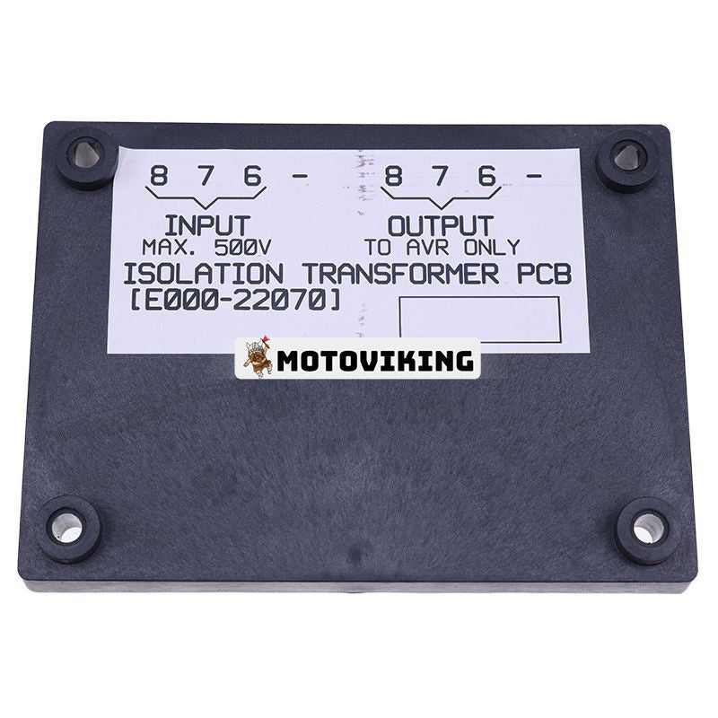 Isolationstransformator PCB E000-22070 för generatorer Automatisk spänningsregulator MX321