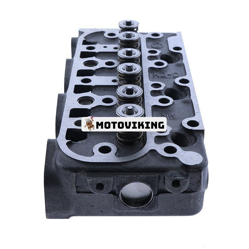Motor D1105 komplett cylinderhuvud med ventiler för Kubota grävmaskin U25S KX41-2 KX41H KX61-2 Utility Vehicle RTV1100 RTV1140 Gräsklippare ZD326 ZD28 ZD25F ZD1211