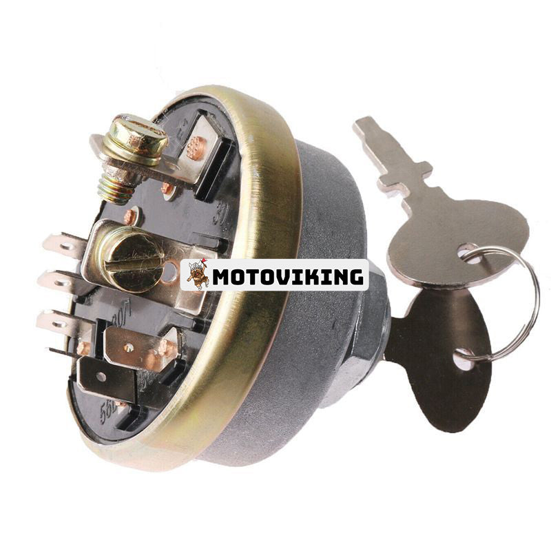 Nyckelbrytare för tändningsljus 791618 5118433 TX10953 för Oliver Tractor 1250A 1255 1265 1270 1355 1365 1370