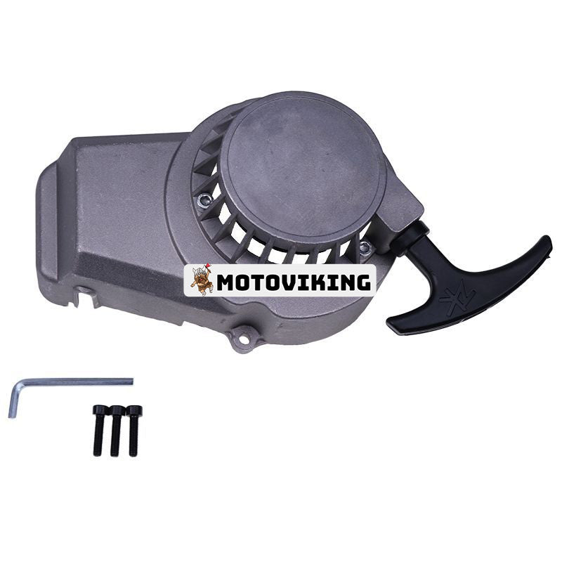 Pull Starter Recoil Starter Montage för Pocket Bike Dirt Bike 2-takts 47cc 49cc