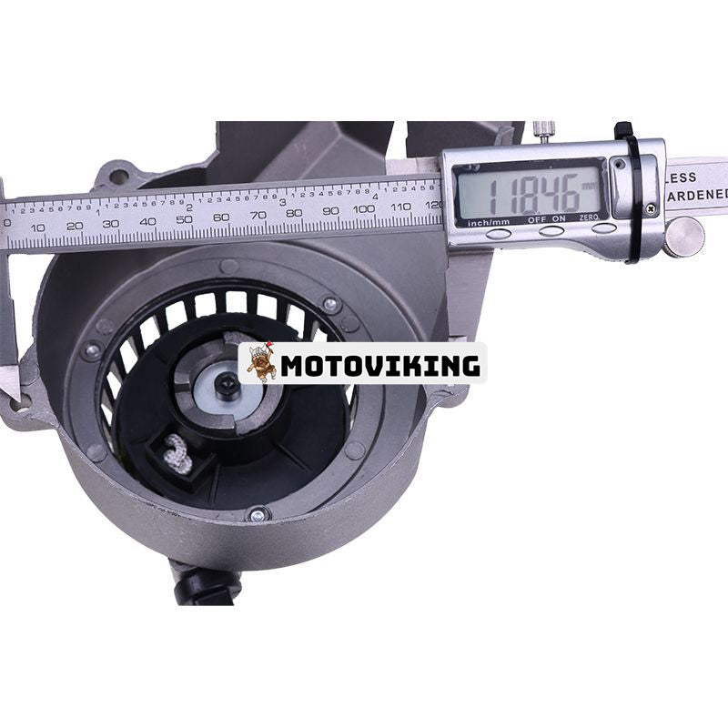 Pull Starter Recoil Starter Montage för Pocket Bike Dirt Bike 2-takts 47cc 49cc