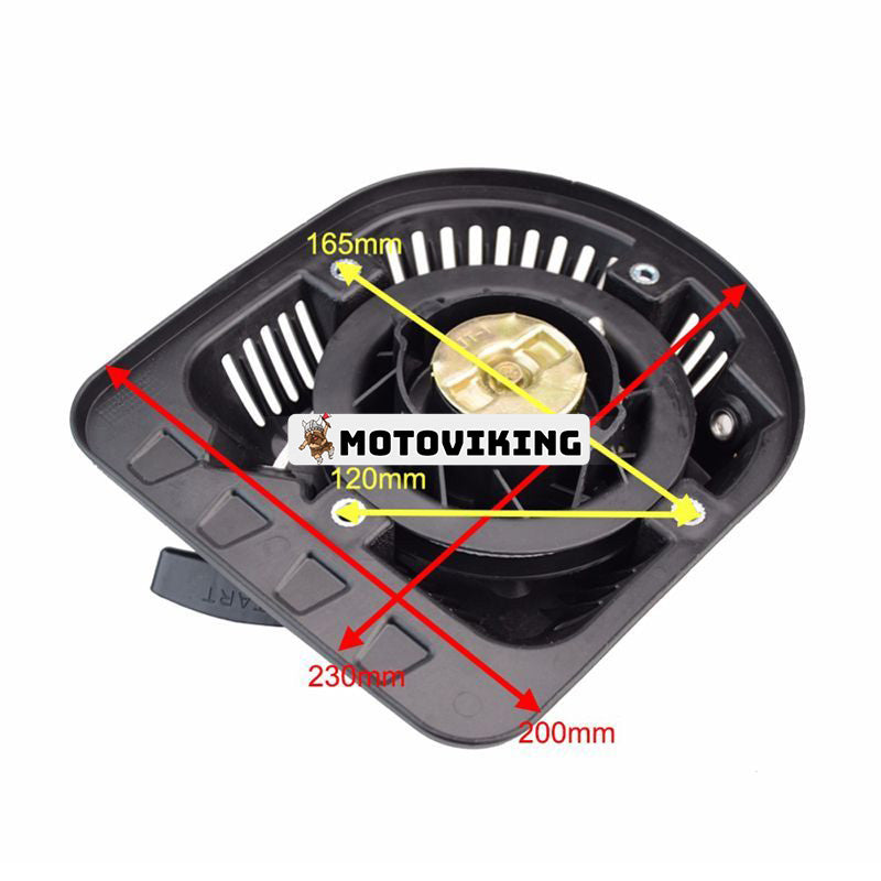 Recoil Pull Start Kickstarter för 152F Motor 96cc 97cc 98cc 2,8HP Baja Mini Bike MB200 Baja Warrior
