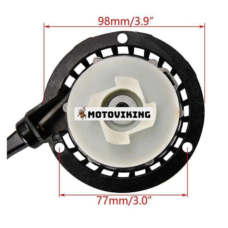 Recoil Pull Starter för Mini Pocket Bike Dirt Pit Bike 2-takts 47cc 49cc 50cc