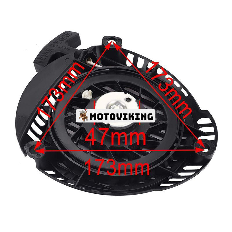 Recoil Starter 14 165 20 för Kohler XT650 XT675 6,5Hp 6,65Hp 7,75Hp 8Hp Engine